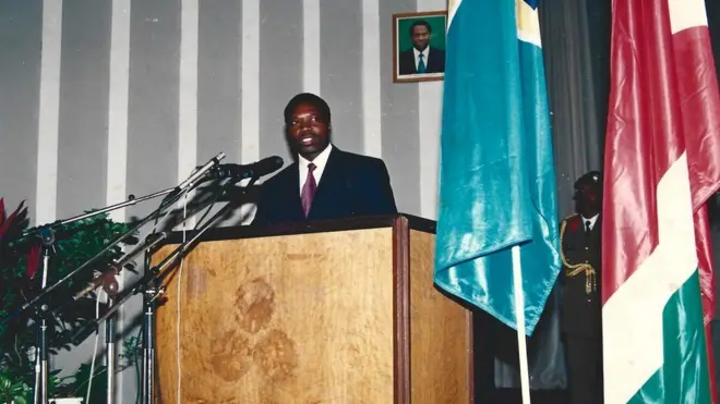 Irahira rya Prezida Cyprien Ntaryamira