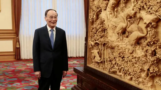 Phó Chủ tịch Trung Quốc Vương Kỳ Sơn, ảnh chụp năm 2019