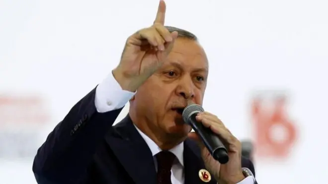 Presiden Turki Recep Tayyip Erdogan