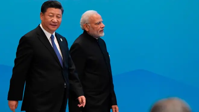 मोदी और शी जिनपिंग