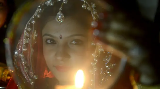 امرأة من الهند