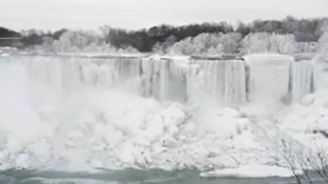 لماذا لا يمكن لشلالات نياجرا أن تتجمد تما ما؟