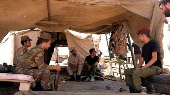 Libya irangwamwo intambara kuba Muammar Gaddafi akuwe ku butegetsi akagandagurwa mu 2011