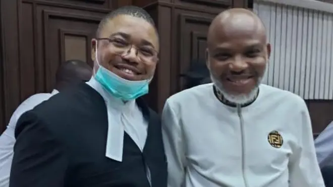Ifeanyi Ejiofor na Nnamdi Kanu