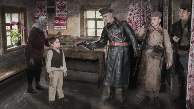 "Хлопчику, кого будемо розстрілювати сьогодні - німців чи росіян?"