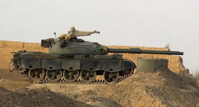 Ikimodoka c'intambara cafashwe amasanamu hafi y'umupaka i Chaman muri Pakistan kuri uno wa gatanu