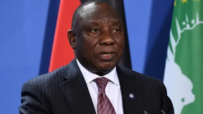 Perezida Cyril Ramaphosa wa Africa y'Epfo mu Budage mu kwezi kwa munani 2021