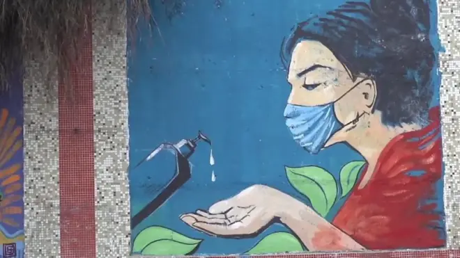 कोविड स्ट्रीट आर्ट