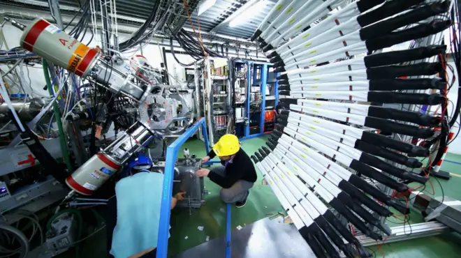 Cern, the World's Largest Particle Physics Laboratory on April 19, 2017 in Switzerland