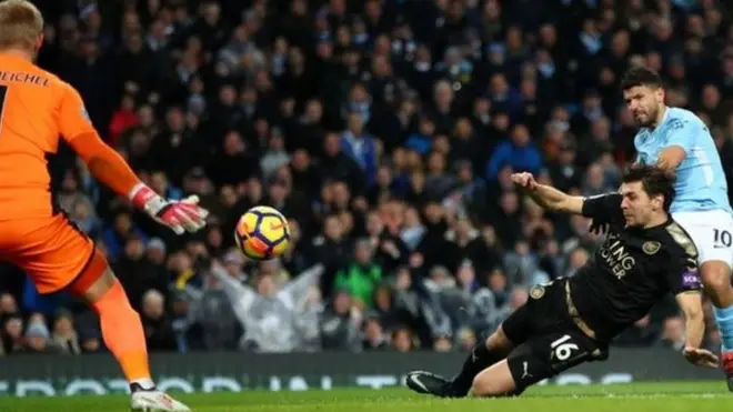 أهداف سيرخيو أغويرو بلغت 197 هدفا لصالح مانشستر سيتي