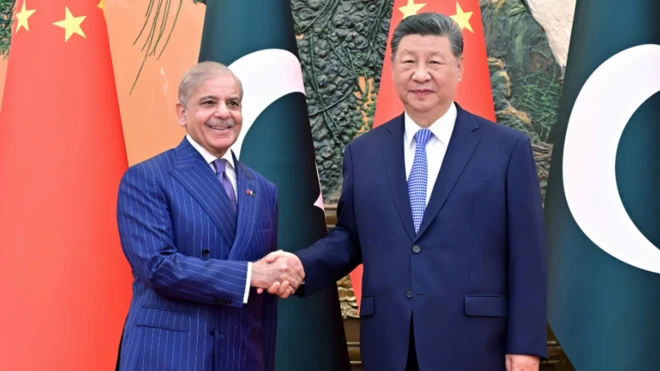 شی جن پنگ اور شہباز شریف