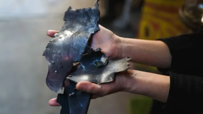 уламки російської ракети