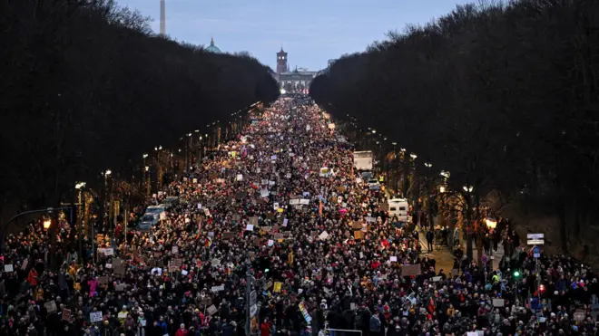 Демонстрация в Берлине