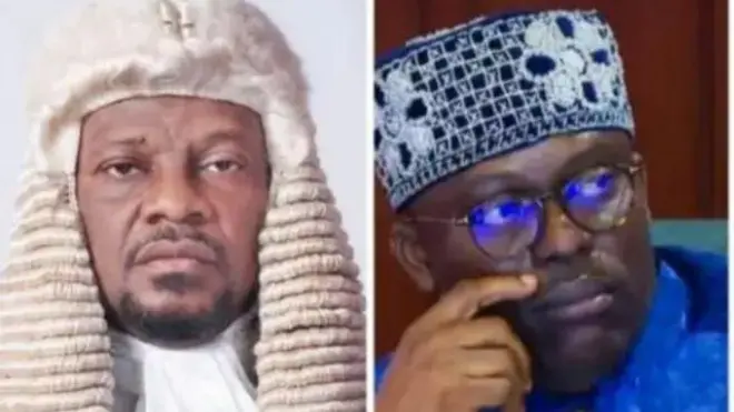 Martin Amaewhule and Governor Fubara