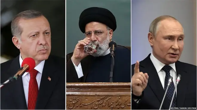 अर्जोआन, रईसी, पुतिन