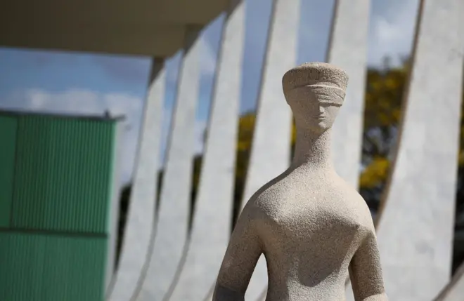 Estátua da Justiça em Brasília
