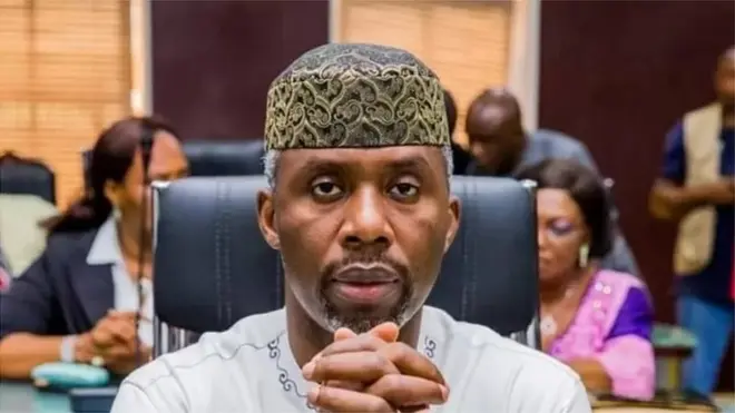 Aworan ọkọ ọmọ Gomina tẹlẹ Okorocha