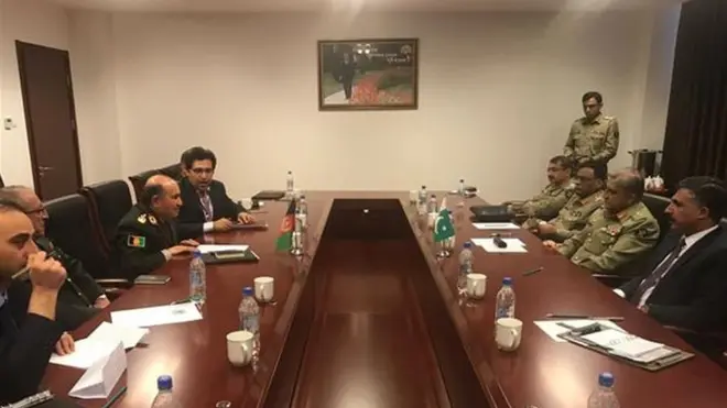 د پاکستان د پوځ خبرپاڼه کې لیکل شوي چې د افغانستان د پوځ مشر دغه وړاندیز منلی دی.