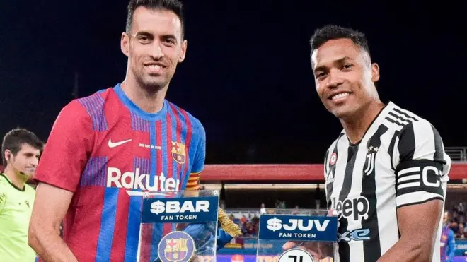 Le FC Barcelone et la Juventus FC vendent des jetons pour supporters