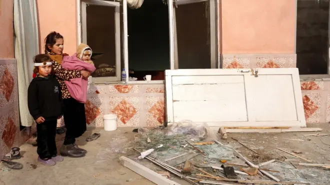 التدمير أصاب منازل مجاورة