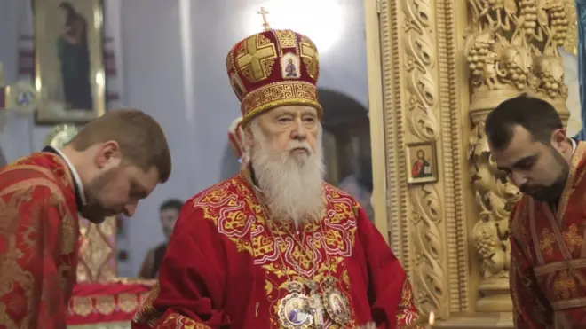 Патріарх УПЦ Київського патріархату Філарет є одним з найавторитетніших церковним ієрархів України