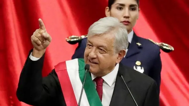 López Obrador habló durante más de una hora de sus futuras acciones de gobierno.
