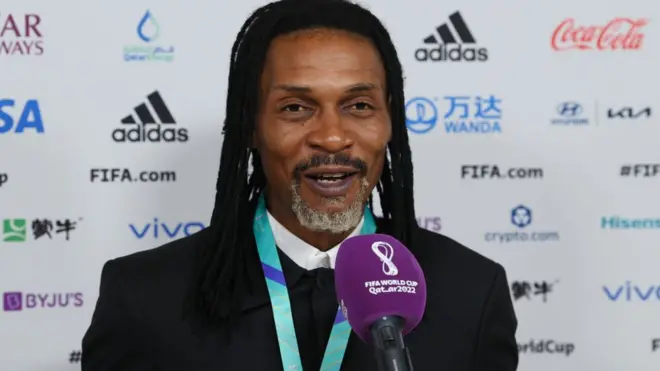 Rigobert Song es el técnico de Camerún.