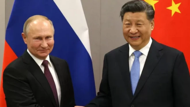 Aworan aarẹ Russia ati China