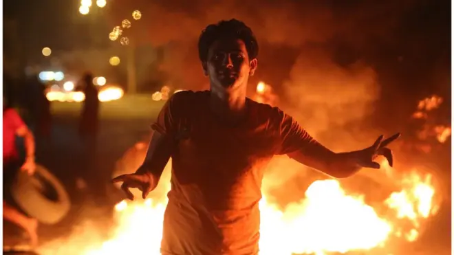 مظاهرات الجنوب العراقي تحولت إلى عنف واسع