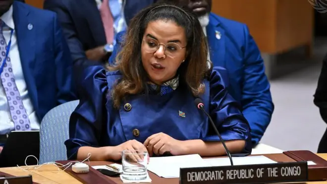 Thérèse Kayikwamba mu kanama ka ONU gashinzwe umutekano ku isi ku wa kabiri