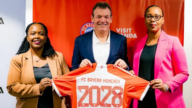 Abategetsi bo ku ruhande rw'u Rwanda n'umutegetsi wo muri FC Bayern