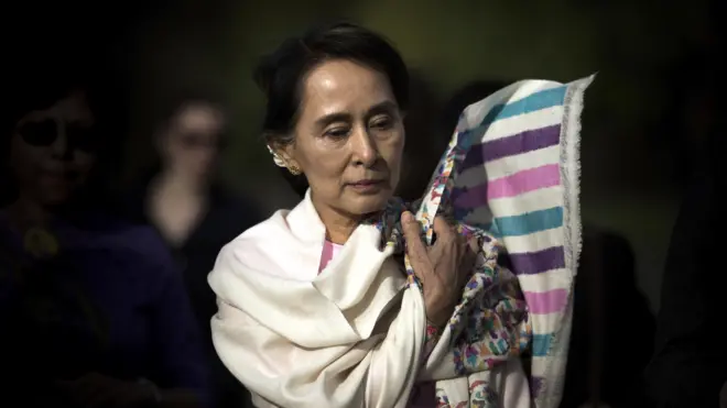 ၂၀၁၄ ခုနှစ်က ဂျာမဏီ ဘာလင်မြို့ကို ဒေါ်အောင်ဆန်းစုကြည်သွားခဲ့ချိန် 