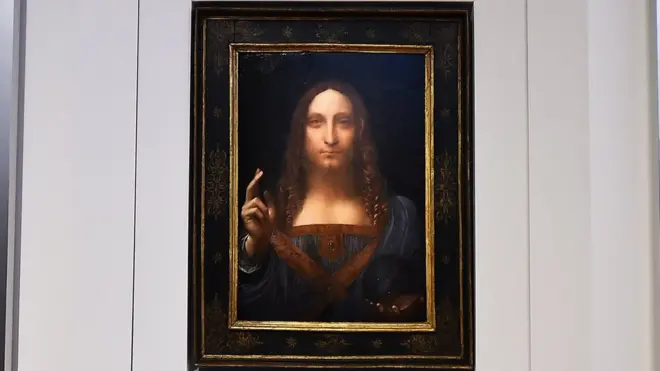 The Salvator Mundi tablosu