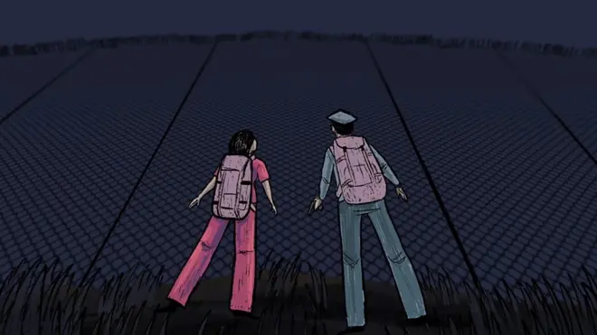 Animasi kabur dari penjara Korea Utara