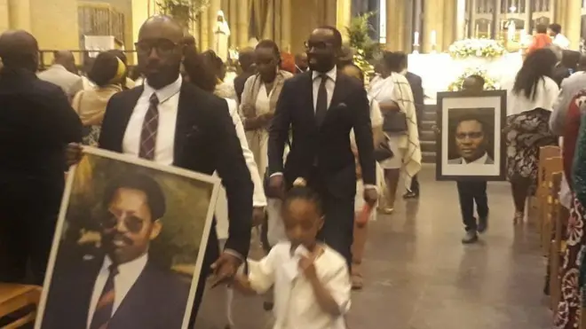 Abitabiriye misa i Buruseli yo kwibuka ababo bapfanye na Prezida Juvénal Habyarimana, kw'itariki ya 6/4/1994