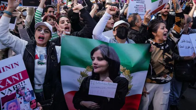 Mahsa Amini protestosu