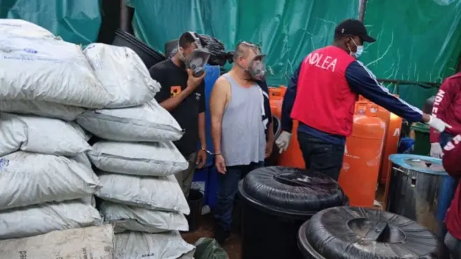 NDLEA raid methamphetamine laboratory for Oyo state