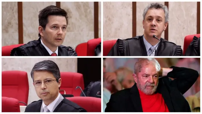 Os juízes da 8ª turma e Lula