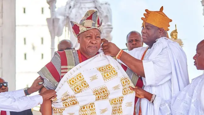 Ooni Ile Ife ati Aarẹ Ghana