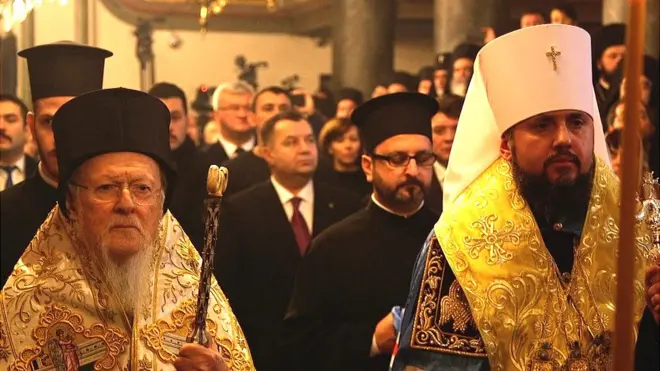 Пцід час літургії у неділю Вселенський патріарх Варфоломій вручить томос предстоятелю Православної церкви України митрополиту Епіфанію