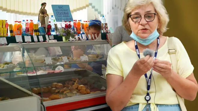 Корреспонденты Би-би-си посмотрели, как голосуют на одном из участков в Минске.