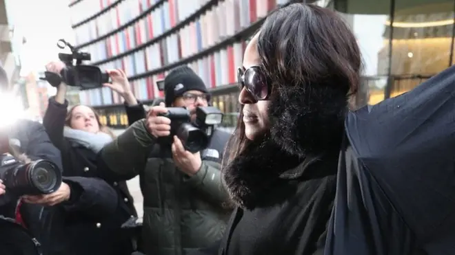 Fiona Onasanya arrives at the Old Bailey for sentencing on Tuesday