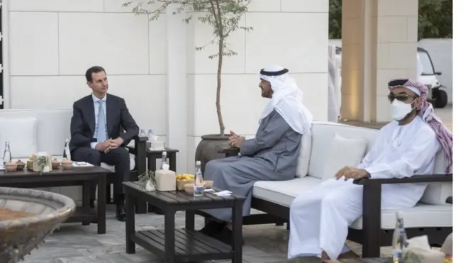 الأسد يزور الإمارات