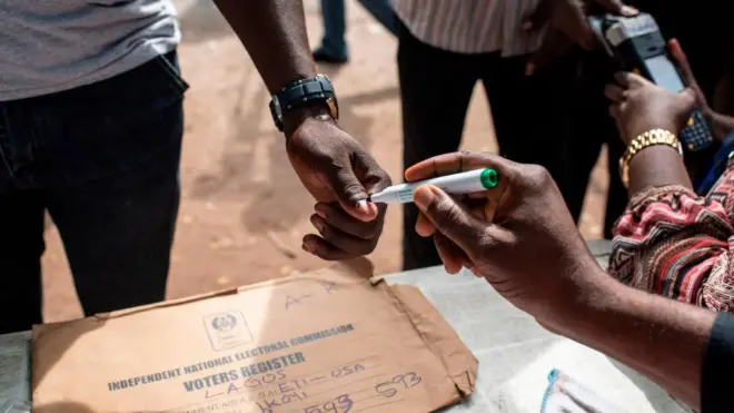 pipo dey vote for 2019 general elections