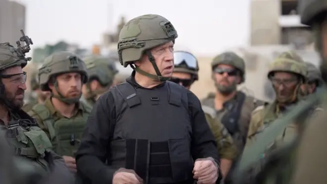 وزير الدفاع الإسرائيلي يوآف غالانت