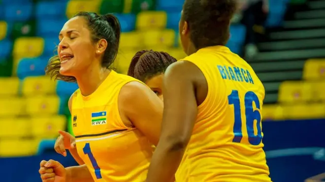 Aline Siqueira na mugenzi we Moreira Gomes Bianca bakomoka muri Brazil bageze muri iyi kipe mu gihe cy'ibyumweru mbere y'irushanwa