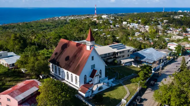 La Iglesia bautista de San Andrés.