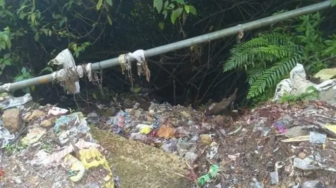 ටොන් ගණනින් කසළ ගොඩගැසෙන ජලපෝෂක ශ්‍රීපාද රක්ෂිතය