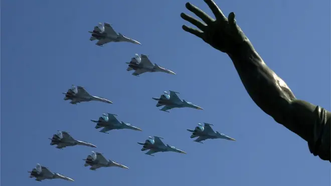 Репетиция парада в 2019 году