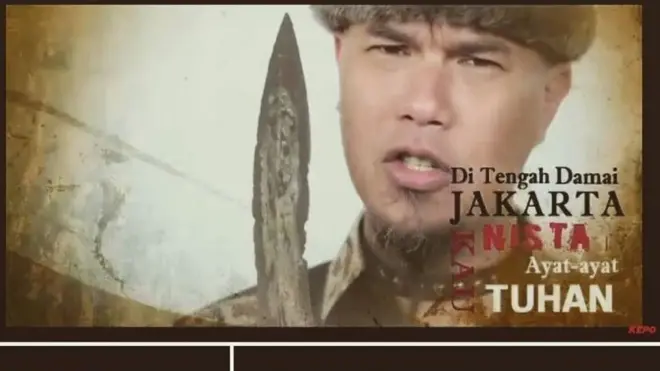 Lagu Sang Penista yang dibawakan Ahmad Dhani merupakan sajak Fadli Zon.